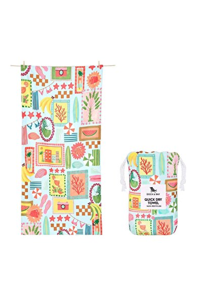 Dock & Bay Quick Dry Towels - Tropical Summer - Large