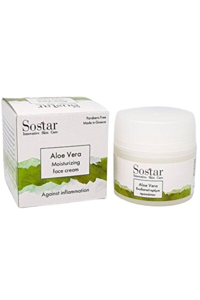 SOSTAR | Aloe Vera Ενυδατική Κρέμα Ημέρας με Αλόη | 50ml