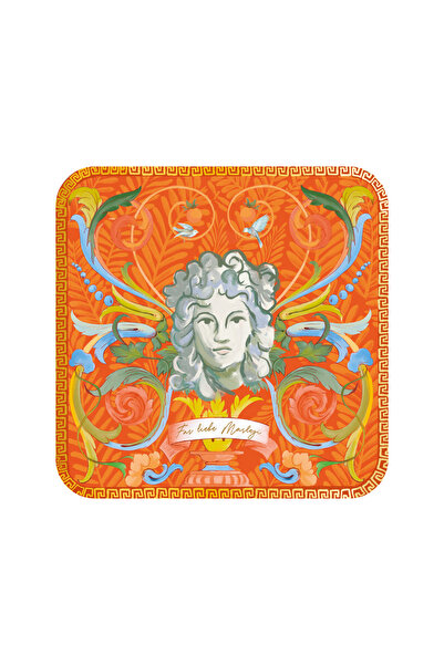 Rosivella Marlezi 6-Piece Glass & Tray Mat Set