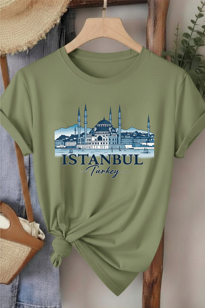 l'eivor Filterless Istanbul Printed Women's Cotton T-Shirt