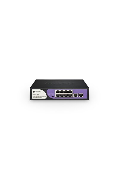 Universal Bdcom S1000-8P2F 8 Port 10/100 8 Port Poe 2 Port Uplink 90W Unmanag...