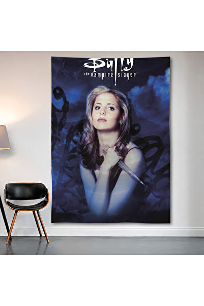 Geek Cultcha Buffy the Vampire Slayer Wall Covering Wall Tapestry First Quali...