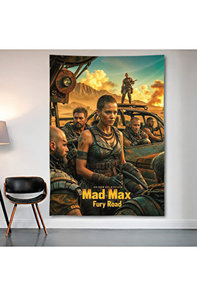 Geek Cultcha لوحة جدارية من Mad Max: Fury Road، ملصق من قماش الساتان عالي الجودة