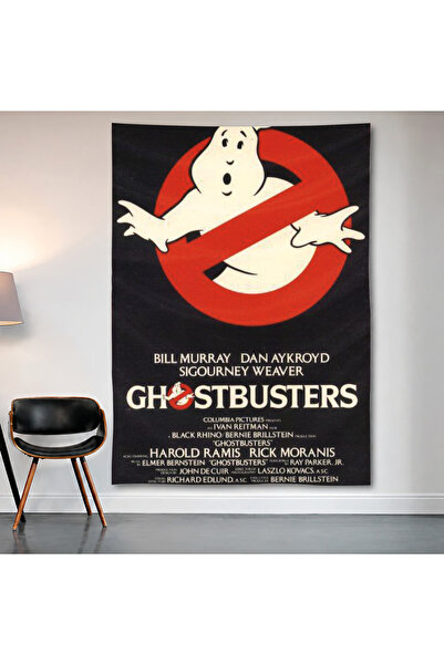 Geek Cultcha Ghostbusters Classic Wall Cloth Wall Tapestry First Quality Sati...