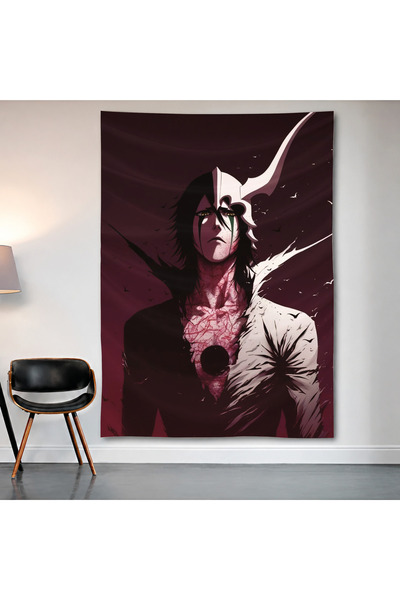Geek Cultcha Bleach Wall Covering Wall Tapestry First Quality Satin Fabric Po...