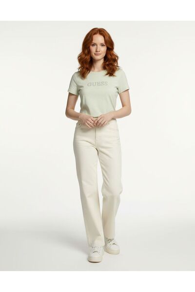 Guess Rhinestones logo T-shirt
