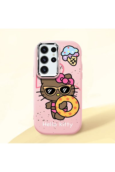 Hontinga Samsung Galaxy S23 Ultra Compatible Case with Camera Protector Pink ...