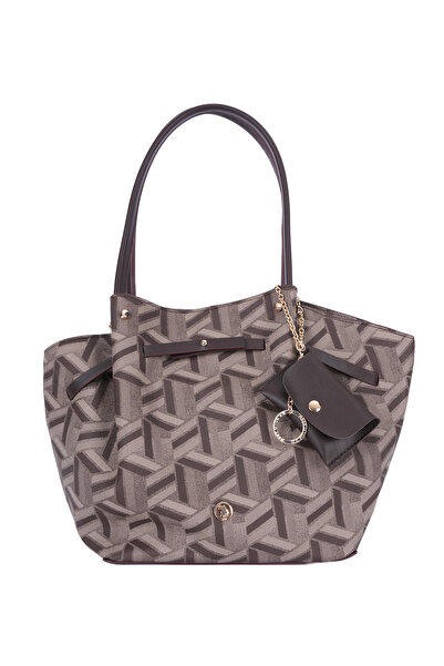 U.S. Polo Assn. Coffee-Brown Women's Shoulder Bag Us26504