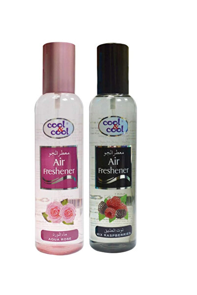 COOL & COOL Air Freshener Assorted 250 ML (Pack of 2) - Long-Lasting, Safe, N...