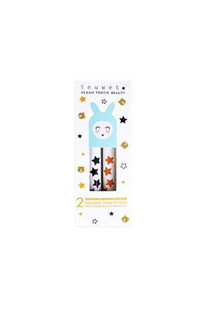 Inuwet Make Up Pencil King Fun Black-Orange Çok Amaçlı Makyaj Kalemi Siyah-Tu...