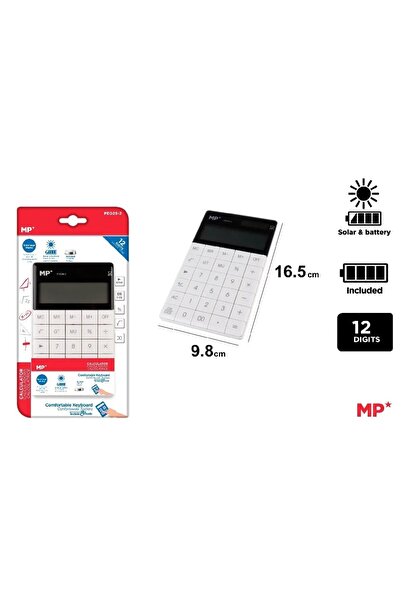 OEM Calculator birou 12 digits MP alb PE029-2