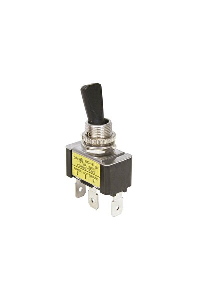 Carpoint Intrerupator auto ON/OFF 12V 20A, negru, cu 3 papuci electrici, mont...