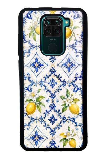 Spoyi حافظة هاتف لامعة بتصميم قطع الليمون الياقوتية لهاتف Xiaomi Redmi Note 9
