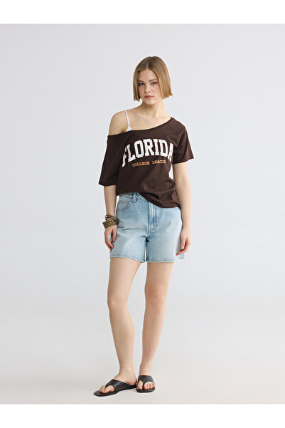 LC Waikiki High Waisted Women's Jean Shorts
