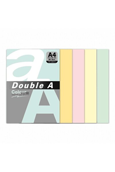 ERY Double a Colored Paper 25 Pack A4 80 Gr Ivory