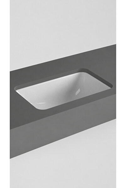 VitrA S20 547B003-0618 Tezgah Altı Lavabo, 38 cm