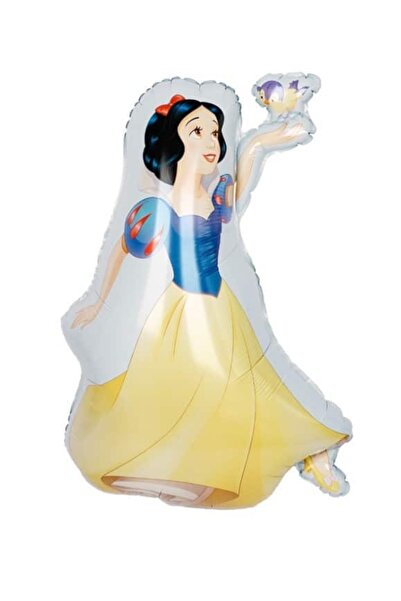 Baloane Vesele Balon Folie Alba Ca Zapada 92 cm. BL254