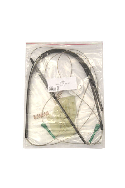 RapidAuto Kit reparatie macara geam fata BMW Seria 3 E46 1998-2005, Sedan/ To...