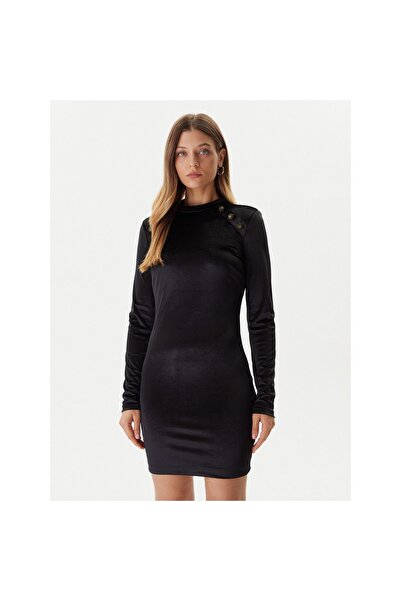 Guess Rochie de cocktail pentru femei W5BK38KCN22 Negru