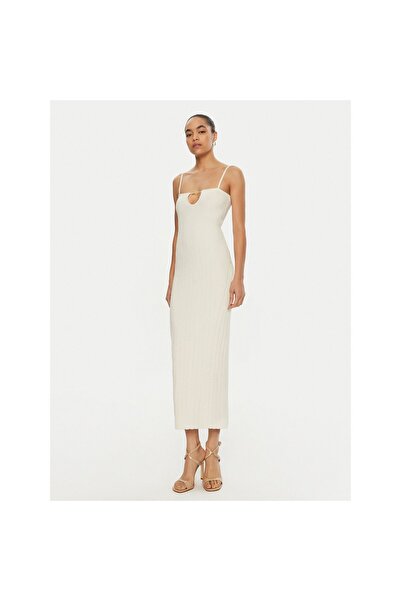 JACQUEMUS Γυναικείο Πλεκτό Φόρεμα 24E241KN358-2355 Λευκό