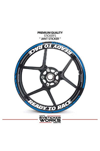 ARONA Ktm duke wheel sticker - inner & outer - ready to race text design