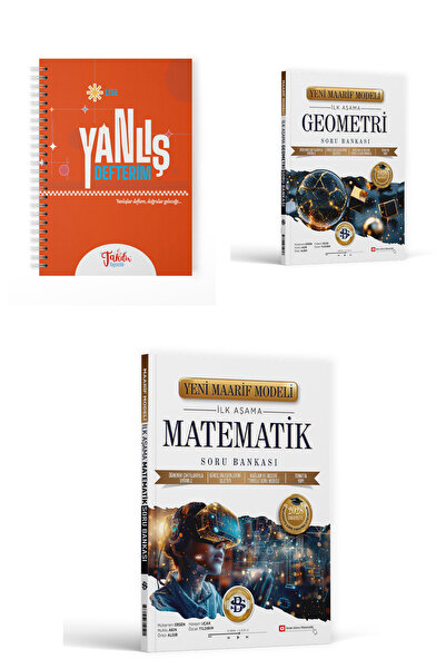 Bilgi Sarmal Yayınları Takdir Lise Yanlış Defterim ve Bilgi Sarmal Geometri M...