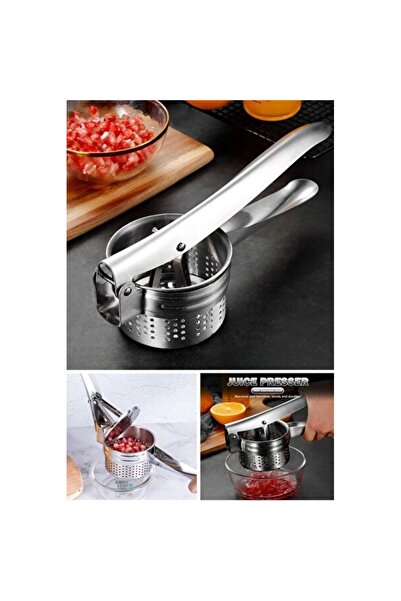 Empressco Stainless Steel Citrus Juicer, Stylish Design for Oranges and Lemons