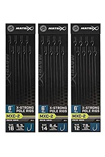 Matrix Montură de lansetă fără barbă MXC-2 X-Strong Pachet de 8 – Standard