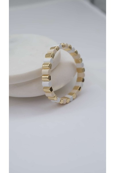Jerie Mini Rectangular Ceramic Bracelet