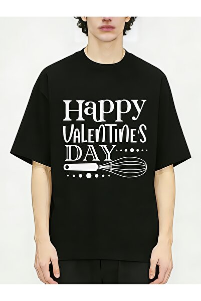 01THEONE All You Need Is Love Cupcakes Valentine's Day Gift Cotton Round Neck...