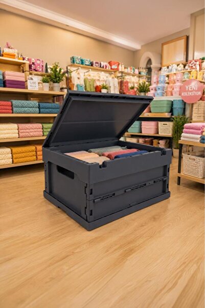 Smartware Blox Flat and Foldable Box with Lid 10 Lt