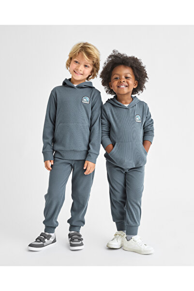 The Children's Place Boys Cozy Rib 2-Piece Set - Thunderstorm