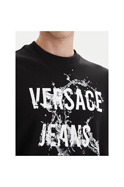 VERSACE JEANS COUTURE Ανδρική Μπλούζα 80GAIC01 CF00C Μαύρο