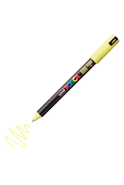 UNİ-BALL Uniball Posca 0.7 Water-Based Painting Marker Sun Yellow (N)- (Uni̇-...