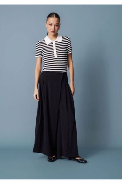 MOODAY Pareo Pants with Elastic Waist