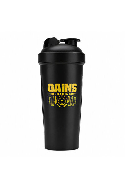 Generic 700ml Protein Shaker Bottle with Mixing Ball | Leakproof BPA-Free Spo...