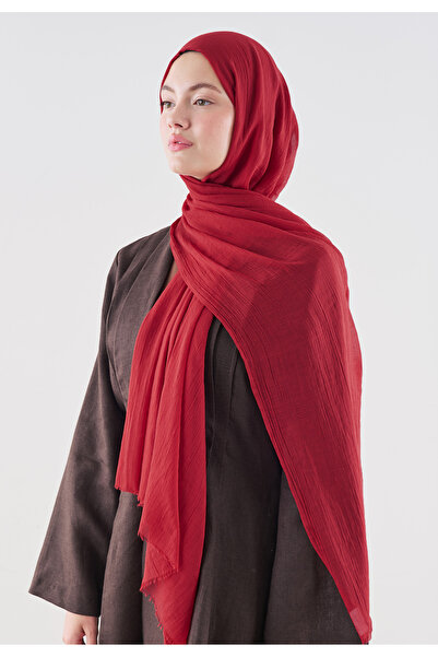 Freshscarfs Ντουμπάι Πρέμιουμ Σάλι Κόκκινο