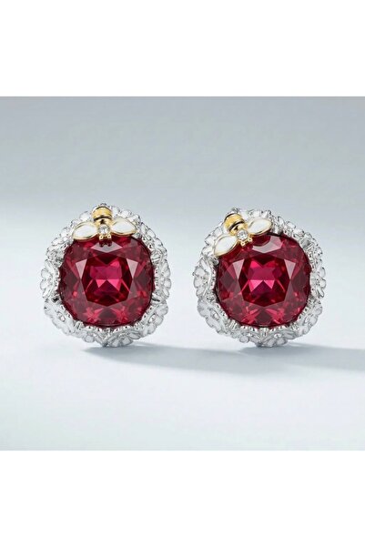 Edonna Abeille Royale Küpe gri/yeşil
