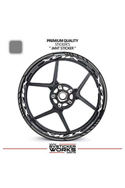 ARONA Yamaha Xmax Wheel Rim Sticker and Inner Text Printed Sticker Model Prem...
