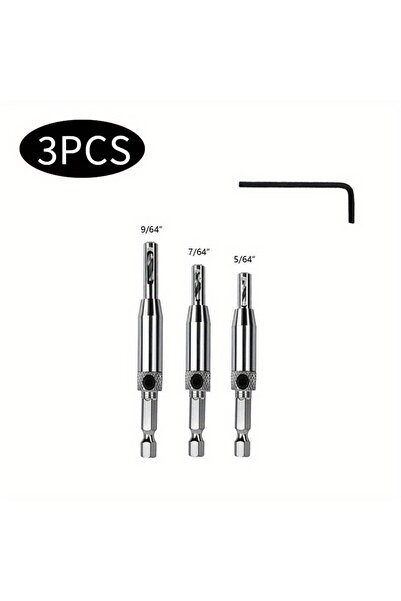 Choice 3pcs 1set 3pcs Articulated Drill Woodworking Door and Window Hinge Lea...