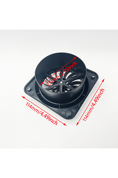 Choice 75mm-XZFK 60/75/90mm Diesel Heater Conditioner Duct Warm Air Vent Outl...
