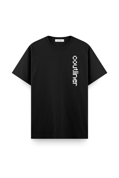 COUTLINER تي شيرت بيكسلاينر العادي