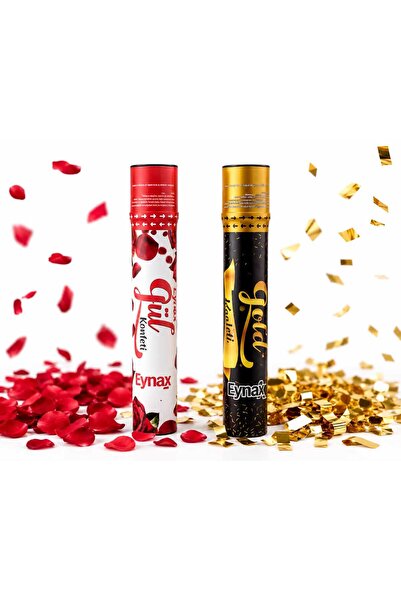ZRN SHOP GOLD ve GÜL Konfeti 2 adet Kına Gecesi, Parti, Düğün, Nikah, Nişan, ...