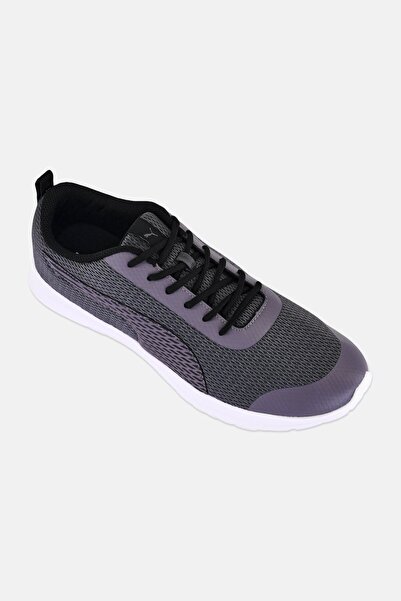 Puma Men Milescend Lace Up Training Shoes, Dark Grey