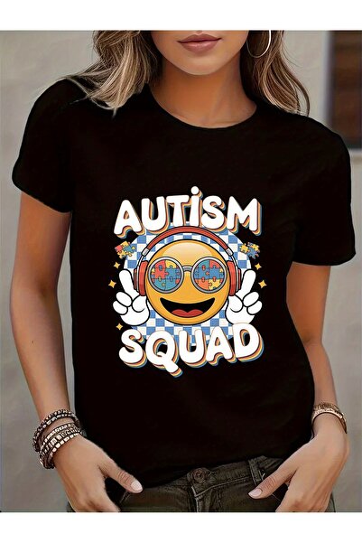 212Wear Squad Graphic Tee - White Women'S Casual Crew Neck Short Sleeve T-Shi...