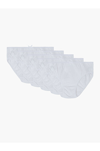 Styli Teen Girls Pack Of 3 - Cotton Briefs With Bow Detail
