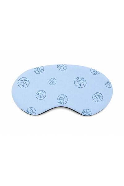 FEATHERLAND Kids Soft Sleep Eye Mask with Adjustable Elastic Strap, Light Blo...