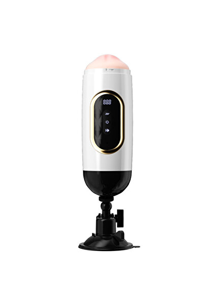 Sthxyfaith Smart Digital Hands-Free Suction Massage Base Dual-Drive Vibration...