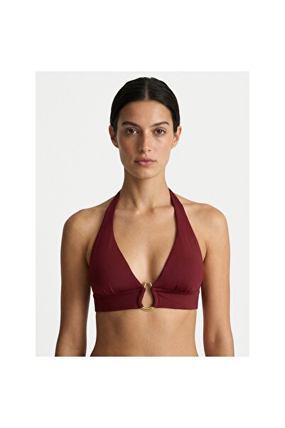 Guess Top de bikini pentru femei E6GJ14KF590 Bordeaux