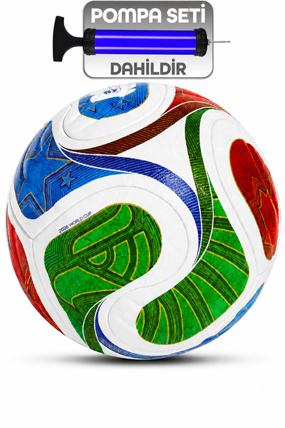 Ozsport Futbol Topu Trionix 2026 Dünya Kupası Pompa Dahil Set Dayanıklı Sert ...